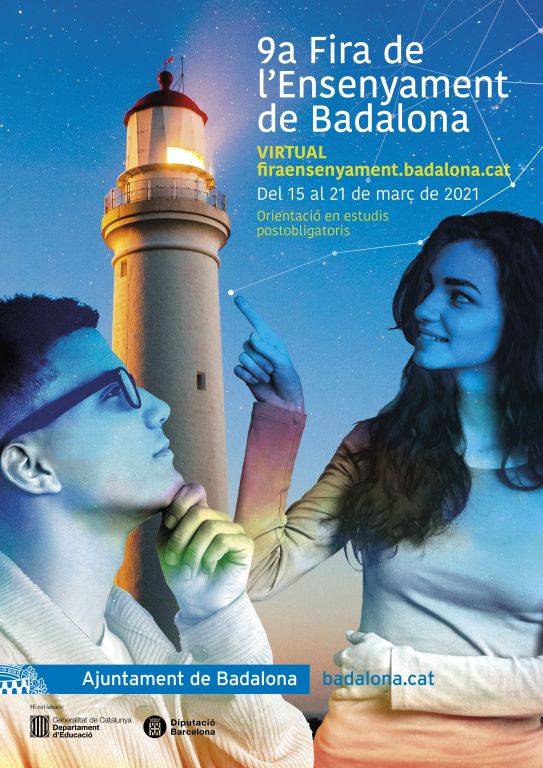 Cartell oficial de la 9ªFira de l’Ensenyament de Badalona