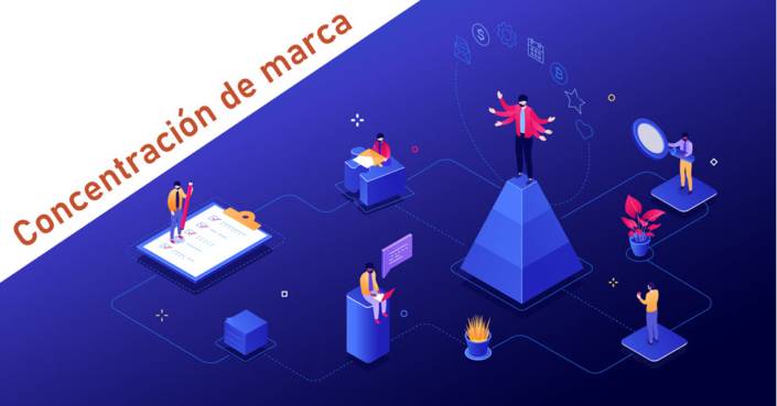 Marca paraigües concentració de marca Marca paraigües concentració de marca