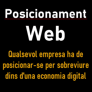 El posicionament web afavoreix el teu èxit comercial en la nova Economia Digital, el posicionament SEO és l’eina que busques!