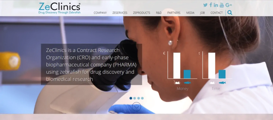 SEO per companyies Biotecnològiques - Cas Zeclinics - Barcelona